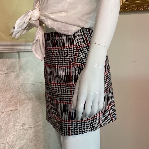 Forever 21 Skort Houndstooth Wool Blend - Picture 6 of 16
